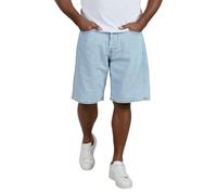 Herren Kurze Hosen Bermuda Shorts Sommer Loose Fit Weite Bein Kurz Jeanshose Freizeithose Männer Einfarbig Baggy Denim Hose Stretch Casual Herrenshorts Y2K Streetwear Jorts