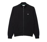 Herren Lacoste Jogger-Sweatshirt aus aufgerautem Fleece Schwarz : 7 - XXL