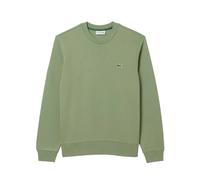 Herren Lacoste Sweatshirt aus Fleece mit Rundhalsausschnitt Grun : XL