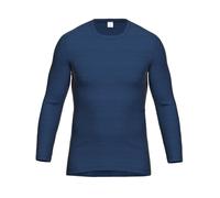 Herren Langarmshirt Jeans Dunkelblau 6