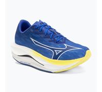 Mizuno Wave Rebellion Flash 3 Laufschuhe Blau Gelb SS26, Größe 42,5 - EUR