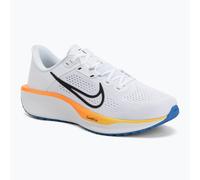 Laufschuh NIKE "QUEST 6", Herren, Gr. 41, weiß, off noir, blau crystal, total orange, Textil, Schuhe Laufschuh (86647953-41) weiß, off noir, blau crystal, total orange