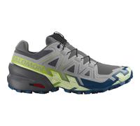 SALOMON Speedcross 6 - Herren - Grau / Grün / Blau - Größe 42- Modell 2025