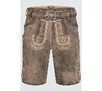 Herren Lederhose MAILO - Krüger Buam - 969268-000-0071 Braun - Gr. - 52