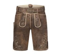 Herren LEDERHOSE Mischa - Krüger Buam - 962271-000-0071 Hellbraun - Gr. - 44