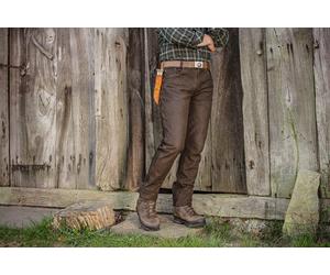 Herren-Lederjeans Buffalo