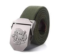 Herren-Leinengürtel, Russisches Nationalemblem, Metallschnalle, Militärischer Taktischer Gürtel Der Armee, Atmungsaktiver Militärischer Taktischer Gürtel Aus Segeltuch, Für Damen, Jeans, Bund,