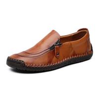 Herren-Loafer mit Quasten for Hineinschlüpfen - formelle Business-Schuhe for Hochzeit, Büro, elegant, lässig, Schwarz, Gelb, Braun, Rotbraun(Yellow-brown,39 EU)