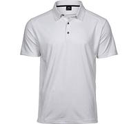 Tee Jays Men's Luxury Sport Polo M white