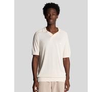 Herren Lyle And Scott Polo-Shirt mit Nahtbesatz in Weiß 2XL