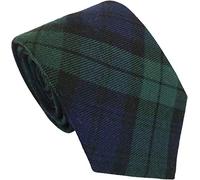 Herren Marineblau & Grün Schottenkaro Tartan Krawatten