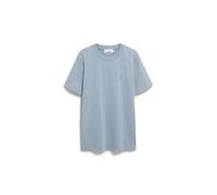 Herren Midweight T-Shirt aus Bio-Baumwolle MAARKOS GMT DYE Relaxed Fit Pigment Blue Washed