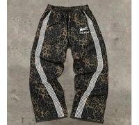 Herren modische Street-Style Y2K Dschungel Leoparden-Muster Grafik Jogginghose, ein Muss-haben Artikel, Herbst