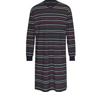 Herren Nachthemd langarm Blau 52