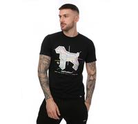 Herren One True Saxon Station T-Shirt in Schwarz 2XL