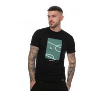 Herren One True Saxon Turf T-Shirt in Schwarz M