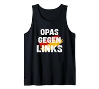 Herren OPAS GEGEN LINKS - Klassik Vintage - Deutschland Heimatliebe Tank Top