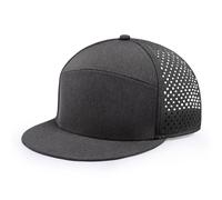 Herren Oversize XXL Flat Brim Baseball Cap Einstellbare Performance Snapback Hat Laser Perforierte Kappe Plus Size für Big Head