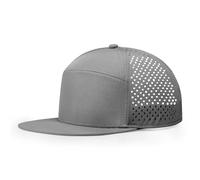 Herren Oversize XXL Flat Brim Baseball Cap Einstellbare Performance Snapback Hat Laser Perforierte Kappe Plus Size für Big Head