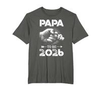 Herren Papa Est 2026 Loading Baby Boy Girl Future New Dad T-Shirt