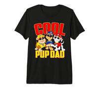 Herren Paw Patrol Father's Day Cool Pup Dad Premium T-Shirt