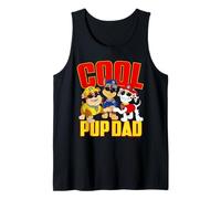 Herren Paw Patrol Father's Day Cool Pup Dad Tank Top