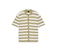 bugatti - Herren Polo 1/2 Arm oliv - Gr. - L