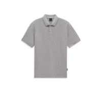 Poloshirt BUGATTI "Modern Fit", Herren, Gr. 3XL, 220, hellgrau, 100% Baumwolle, normal, ohne Ausschnitt, Shirts, reine Baumwolle (96665933-XXXL) 220, hellgrau