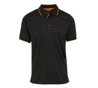 Regatta Navigate Short Sleeve Polo M black/orangepop