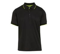 Regatta Navigate Short Sleeve Polo S black/lime