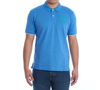 LA MARTINA Kontrast Polo Regular Fit Stickerei Logo - Größe: S