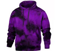 Herren-Pullover, Kapuzenpullover, Kordelzug, Batik-Kapuzenpullover, lässige Arbeits-Hoodies, lockere Passform, langärmelig, Kapuzen-Sweatshirt, leicht, athletisch, Hoodies,