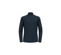 herren pullover odlo essentials light 1 2 zip dunkelblau