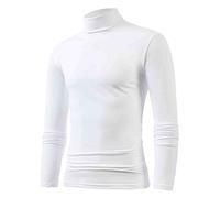 Herren Pullover Rollkragen - Pulli Langarm Langarmshirt Warm Halten Slim Fit Angenehmer Casual Einfarbig Basic Sweatshirt Shirt Rollkragenpullover Oberteile Top für Männer