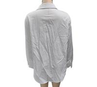 Herren Regular Fit Weiße Baumwollhemden XXL Casual Knopfleiste Langarm