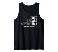 Herren Retro Bold Ba-DASS Das ist einfach wer ich Bin Old Ass Man Dad Life Tank Top