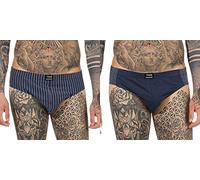 Herren Rio Slip 2er Pack Unterhosen in zeitlosem Design - 65718_44413010106
