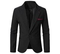 Herren Sakko Blazer Slim Fit Männer Sakko Anzug Regular Fit Modern Basic Sportlich Reverskragen Anzugjacke Anzüge Freizeit Jackett Sportsakko Hochzeitsanzug Winterjacken für Business Hochzeit