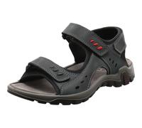 Herren Sandale von Imac in Blau im Trekking Design mit doppelten Klettverschluss. blau Gr. 45