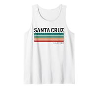 Herren Santa Cruz Kalifornien Surf, Retro 80er 70er California Tank Top