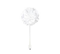 Herren Satin Blume Anstecknadel Boutonniere für Anzug Hochzeit