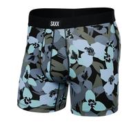 Herren Saxx Daytripper Boxershorts Fly Camo Blumen-Blauer Nebel M