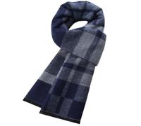Herren Schal Winter-Herrenschal Elegant Classic Plaid Warmer Weiche Winterschal Komfortabel Weicher Casual Business Lange, 180x30cm