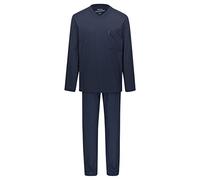 Herren Schlafanzug Extra Light Cotton Dunkelblau 52