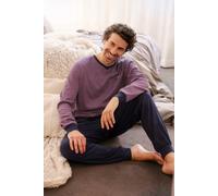hajo Herren Schlafanzug mit Bündchen Premium Cotton/Interlock