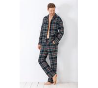 Herren Schlafanzug Pyjama Web/Flanell
