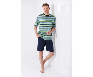 Herren Schlafanzug Shorty Bermuda Klima-Light®