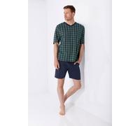 Herren Schlafanzug Shorty Premium Cotton