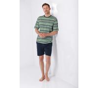 Herren Schlafanzug Shorty Premium Cotton
