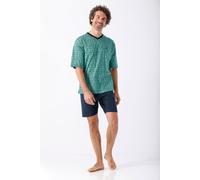Herren Schlafanzug Shorty Premium Cotton/TENCEL™ Modal